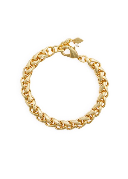 Liquid Gold gold-plated chain bracelet 