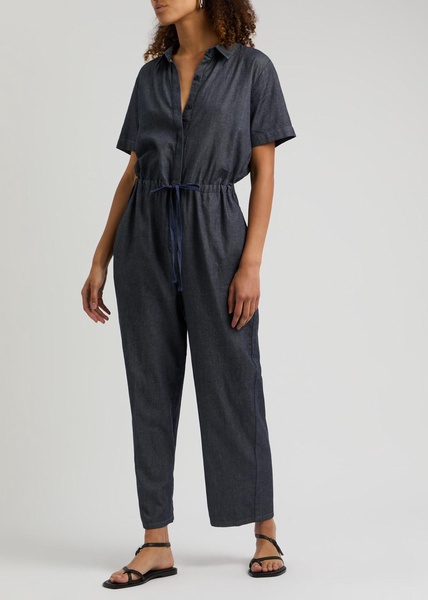 Chambray jumpsuit