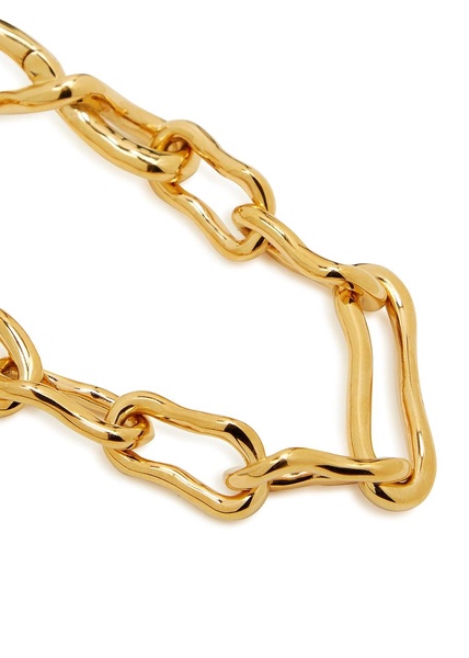 Molten 18kt gold-plated chain bracelet