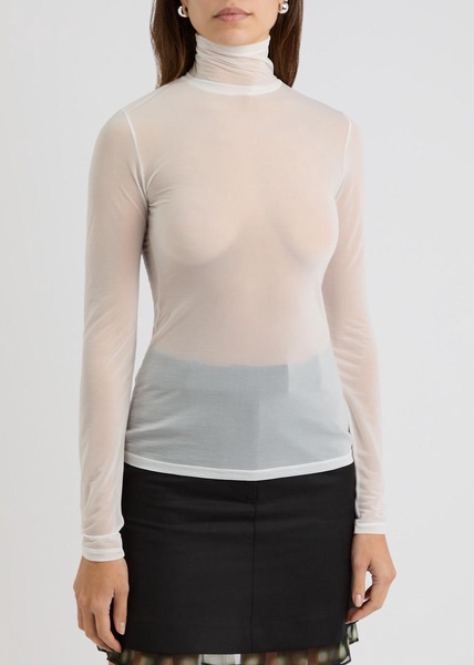 Isse sheer chiffon top