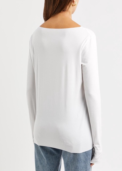 Aurora Pure stretch-jersey top