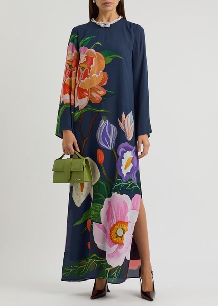 Capucine floral-print maxi dress 