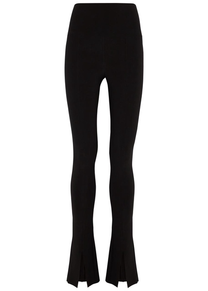 Spat stretch-jersey flared leggings