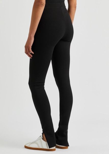 Stretch-jersey leggings