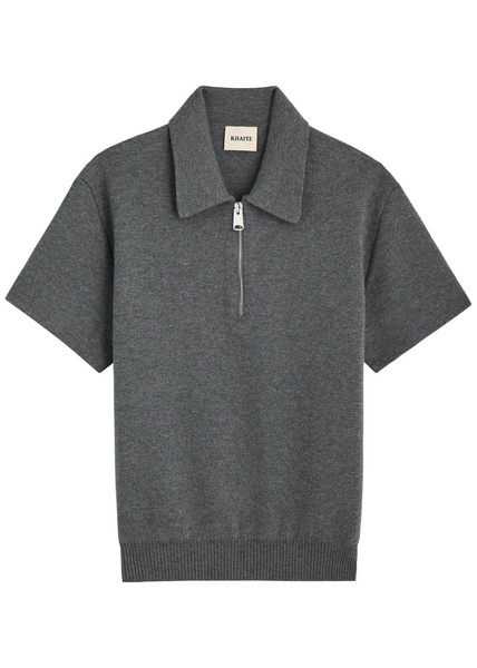 Gulliame wool-blend polo shirt 