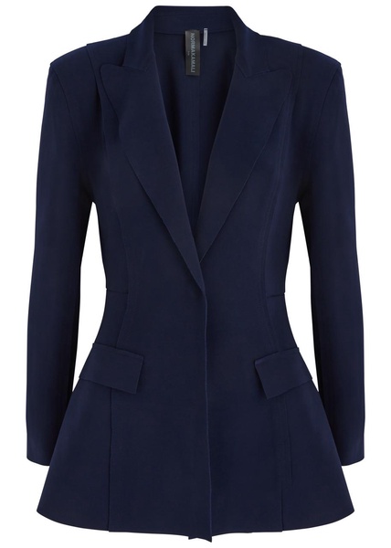 Stretch-jersey blazer