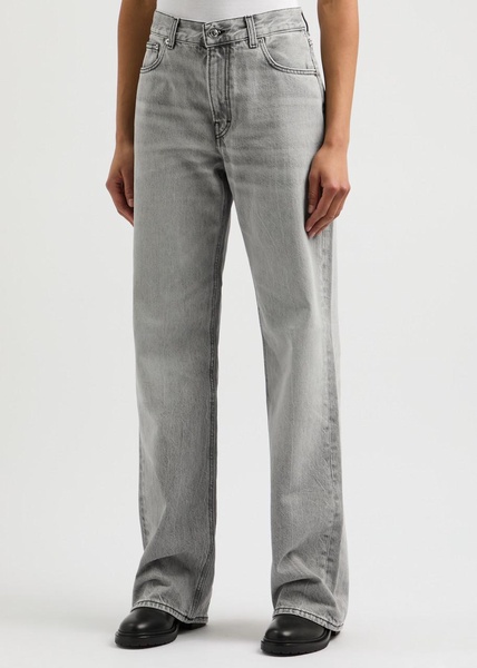 Korea straight-leg jeans 