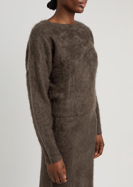 Zoe crew-neck cashmere jumper