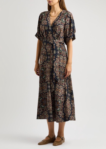 Wyatt printed midi dress