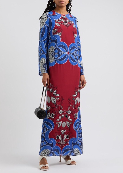 Capucine printed maxi dress 