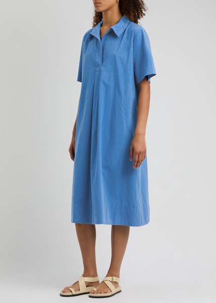 Cotton shirt dress