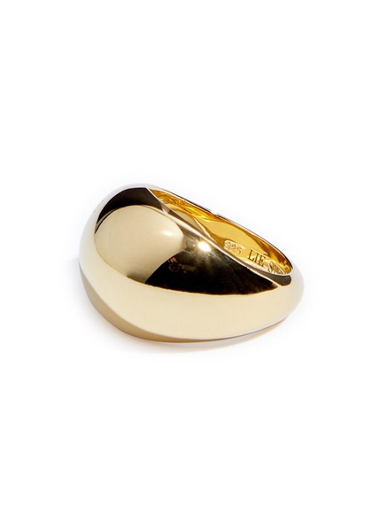 The Leah 18kt gold vermeil ring 