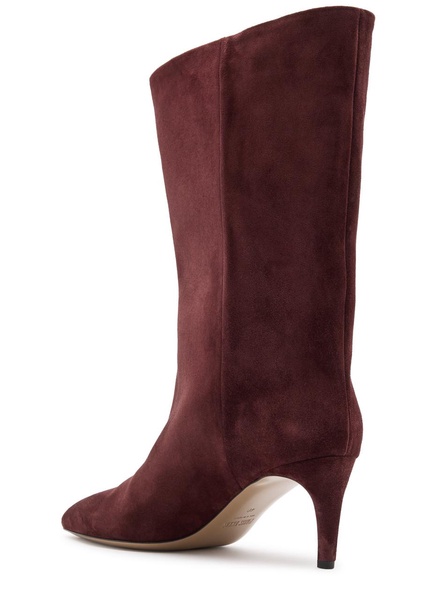 Stiletto 60 suede mid-calf boots 