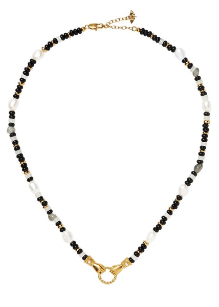 X Harris Reed In Good Hands beaded necklace