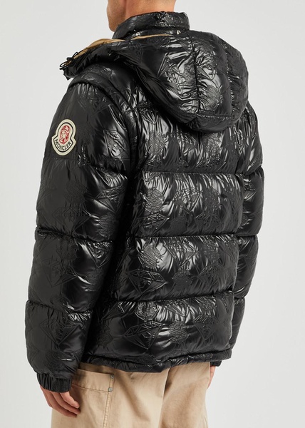 X Billionaire Boys Club Dryden quilted shell jacket 