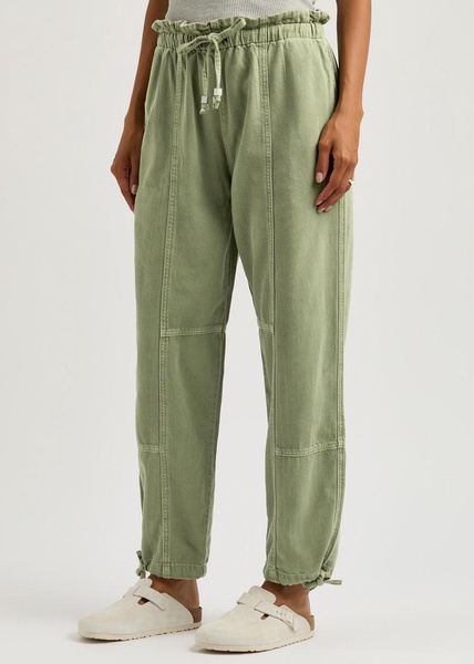 Jordan tapered cotton-blend trousers 