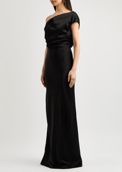 Davie satin maxi dress 