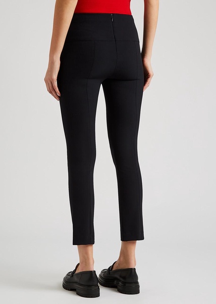 Cropped slim-leg trousers