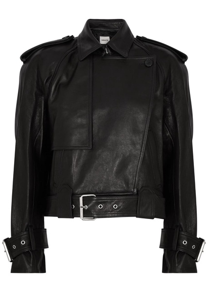 Hammond leather biker jacket