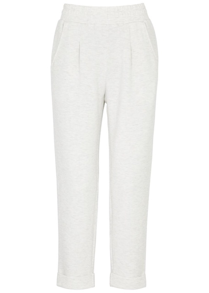 The Rolled stretch-jersey sweatpants 