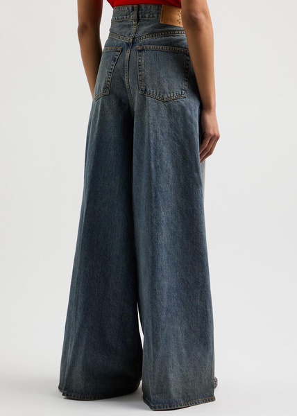 Big Bethany oversized wide-leg jeans 