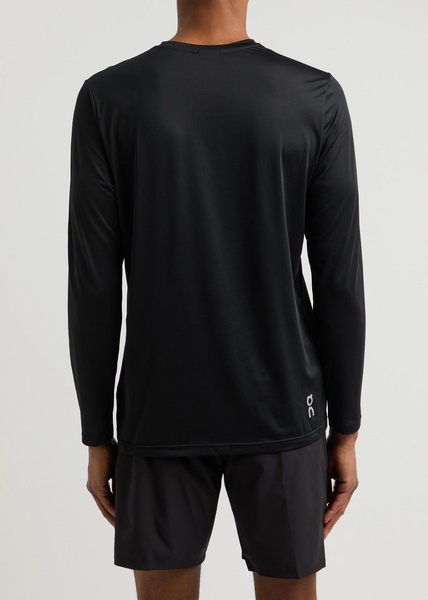 Core logo stretch-jersey top 