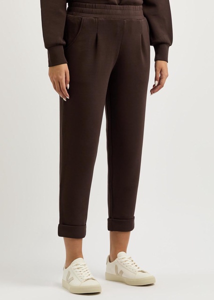 The Rolled Cuff stretch-jersey trousers