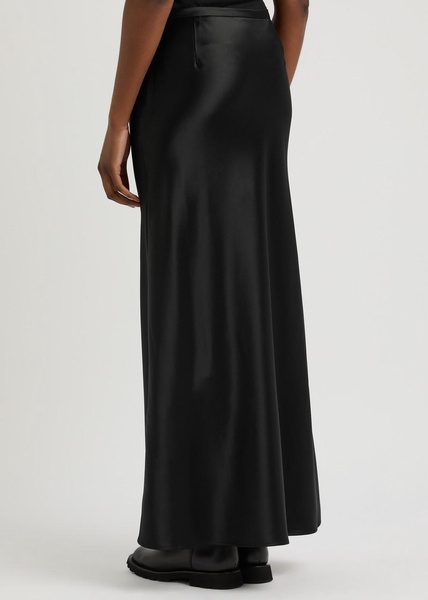 Eni satin maxi skirt