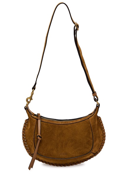 Oskan Moon suede shoulder bag