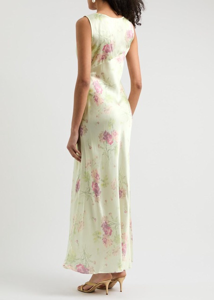 Suniva floral-print silk maxi dress