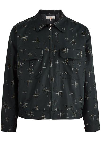 Staffan 50s printed cotton-blend jacket 