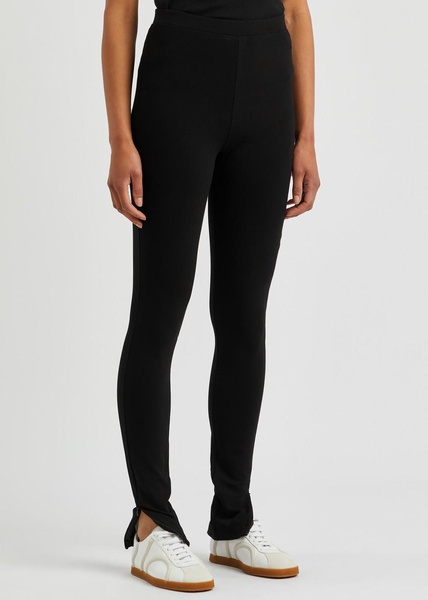 Stretch-jersey leggings