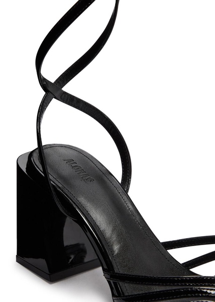 Jessa 90 patent leather sandals