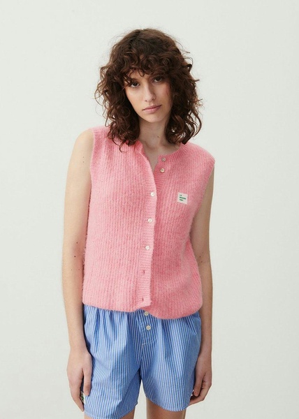 East Sleeveless Cardigan - Orchid