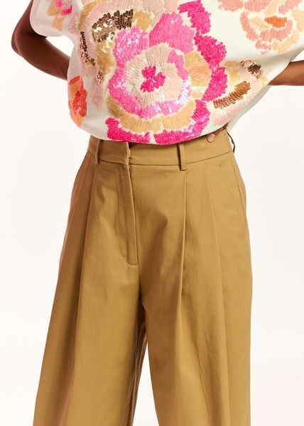 Wide Leg Pants Ota cappuccino