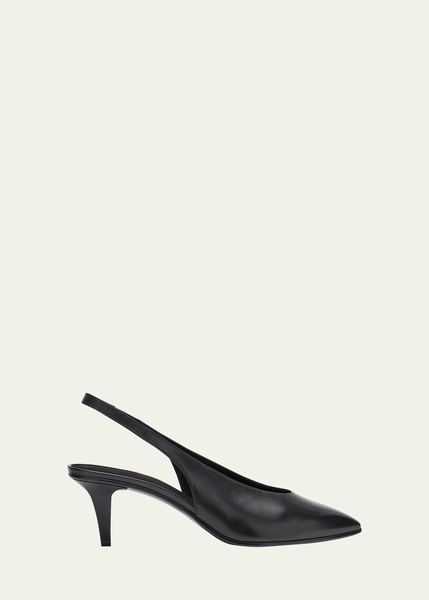 Rebecca Leather Slingback Pumps