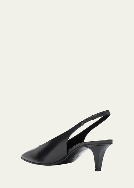 Rebecca Leather Slingback Pumps