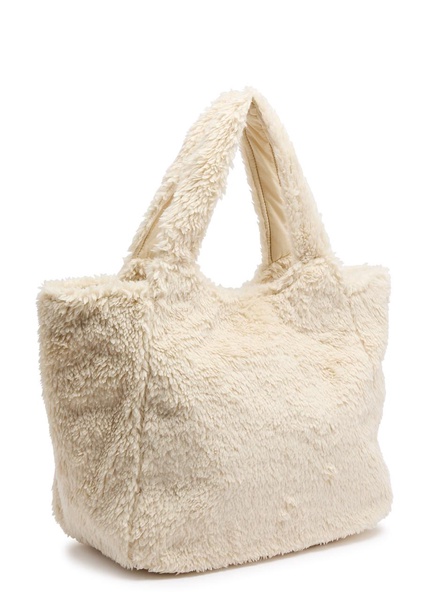 Vail faux fur cross-body tote bag