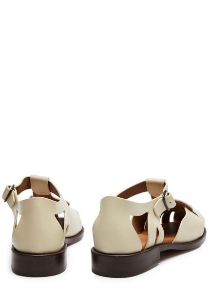 Pesca leather sandals