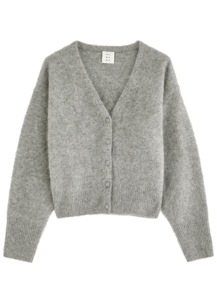 Esme brushed cashmere cardigan