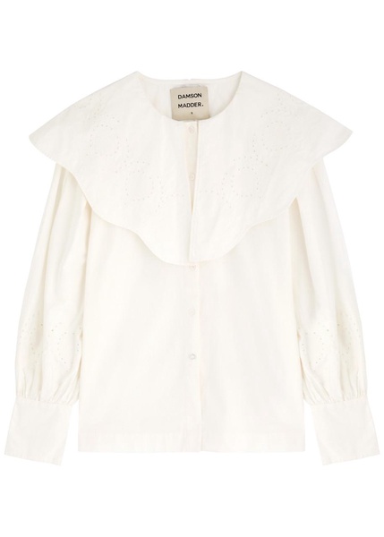 Romeo broderie anglaise cotton blouse 