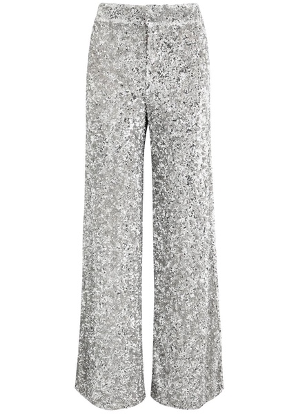 Mame sequin-embellished wide-leg trousers