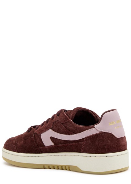 Dice-A panelled suede sneakers 