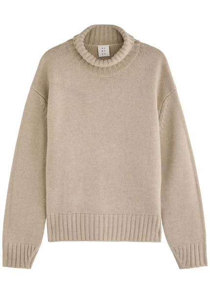 Nola roll-neck wool-blend jumper