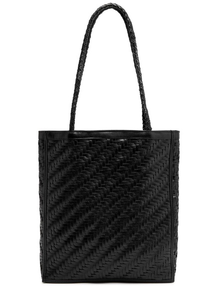 Le Tote woven leather tote 