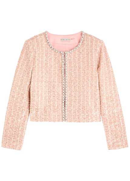 Kidman embellished tweed jacket 