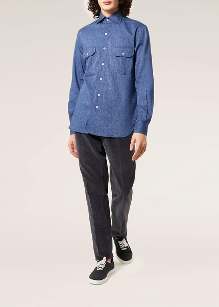 Aantero Blue Flannel Shirt