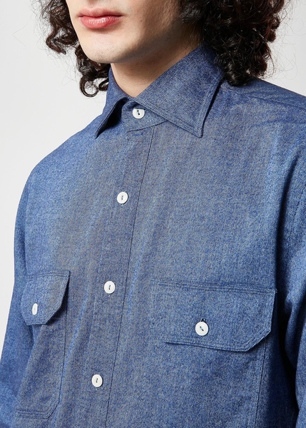 Aantero Blue Flannel Shirt