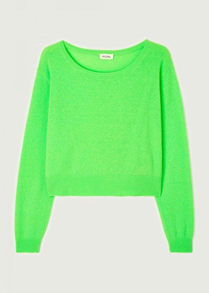 Raxow Boat-neck Jumper - Flashy Green