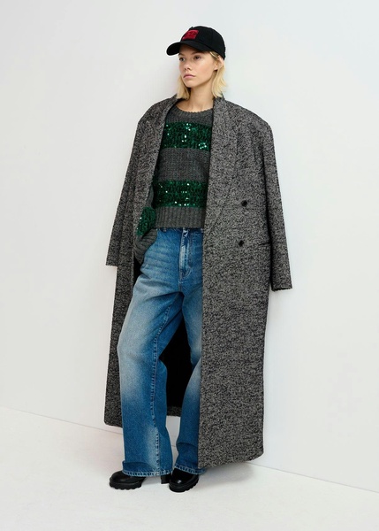 Essentiel Antwerp Glide Herringbone Coat